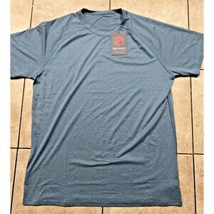 Born Primitive Shirt Mens XL Serpent Blue Performance Running Gym Athletic NEW